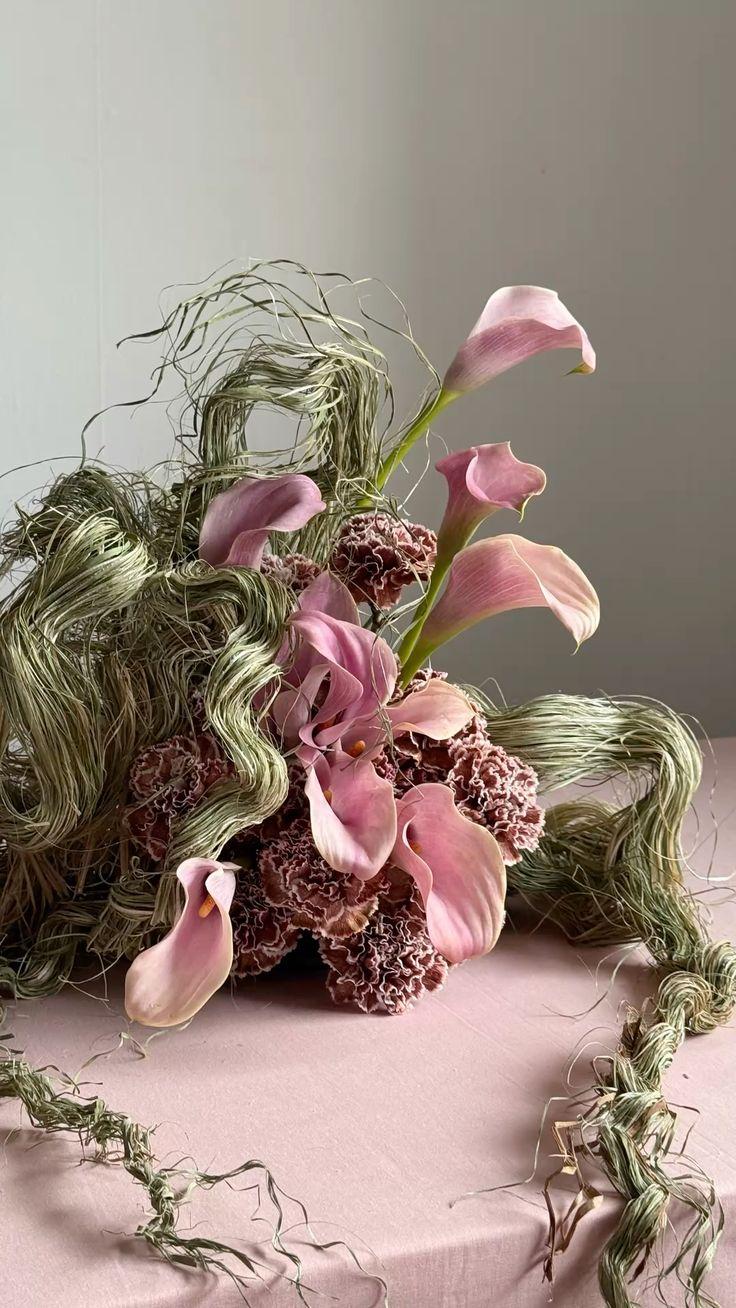 Whispers of Dawn: A Subtle Floral Ensemble